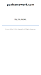 Mobile Screenshot of gpxframework.com